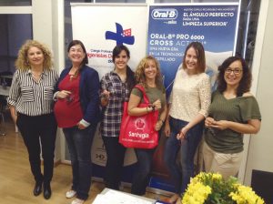 Sol Archanco, presidenta del CHDM; Mar Romero; Susana Cano; Arantxa Hidalgo; Patricia González; y Leonor Martín-Pero, vicepresidenta y responsable de Formación del CHDM.