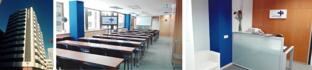 Imágenes de la nueva sede del Colegio de Higienistas Dentales de la Comunidad de Madrid.