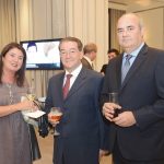 Los doctores Concepción Martín, Jesús Carrascal del Solar y José María Malfaz