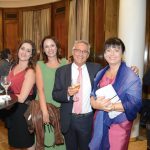 Vanessa Mur y Eva Martínez (Casa Schmidt), Roberto Rosso (Key-Stone) y Sonia Gómara (Ivoclar Vivadent).
