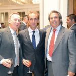 Ignacio Rojas (Peldaño), junto a los doctores Antonio Montero y Juan Carlos Vara.
