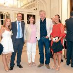 Vanesa Ozores (Hides), el Dr. Ángel López (Oral-B), Laura del Valle (Oral-B), José Daniel Martínez, y Eva López (Hides).