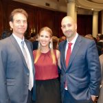 Andrés Perona (NTI), María Rojas (GACETA DENTAL) e Iván del Pozo (IdP).