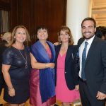 Susana Gallego (Ivoclar Vivadent), Sonia Gómara (Ivoclar Vivadent), Ana García (SEPES) e Ignacio Gacituaga (IVoclar Vivadent).