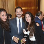 Esther López (Invisalign), David Tomé (Philips) y Alejandra Nazareth (Invisalign).