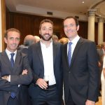 Los doctores Antonio Montero, Manuel Sancho-Puchades y Eduard Valmaseda.