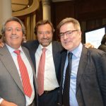 Los Doctores Juan Carlos Vara, Juan López-Quiles y Rafael Gómez Font.