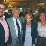 Ángel Laviada (Aragoneses CPD), Román Barrocal (Rab Dental) Mercedes Galán y Maribel Aragoneses (Aragoneses CPD).