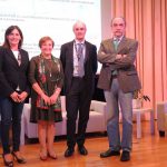 Mercedes Alberdi, la consejera María Luis Real, Francisco Mantecón y Ramón Saiz.